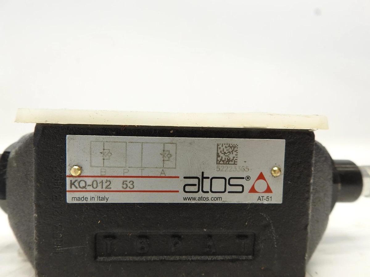 New ATOS KQ-012 MODULAR HYDRAULIC THROTTLE FLOW CONTROL VALVE