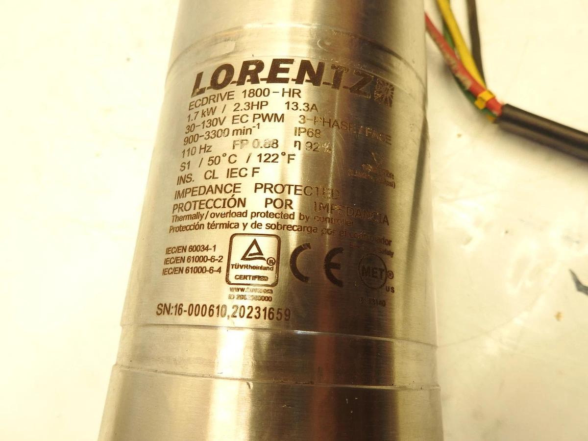 New Genuine lorentz HR-03H-1 Ecdrive 1800-hr Submersible solar Pump