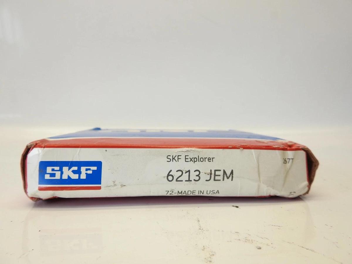 SKF 6213 JEM Ball Bearing - Round Bore, 65 mm ID, 120 mm OD, 23 mm Width, Open