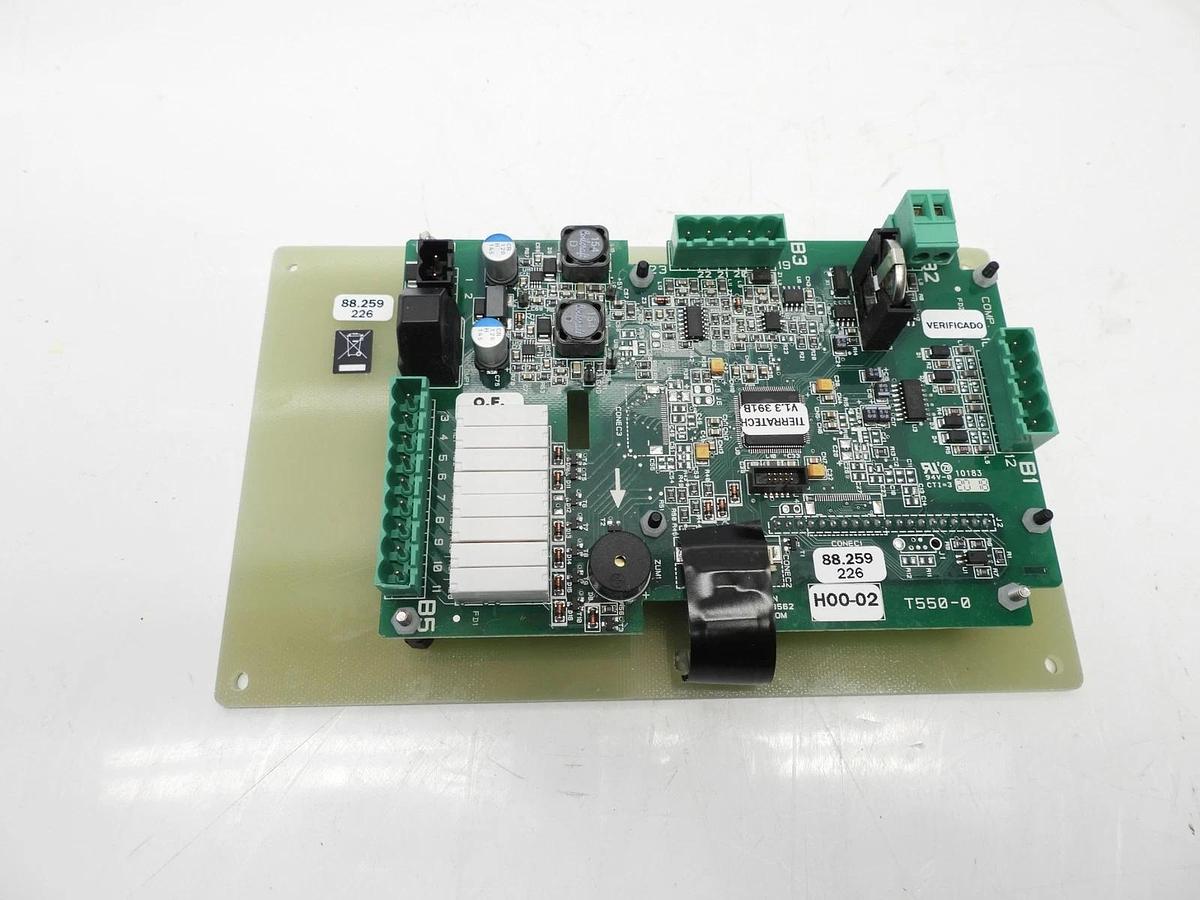 NEW OEM MOT-185 ADVANCED ULTRASONIC CLEANING MACHINE CONTROL SCREEN