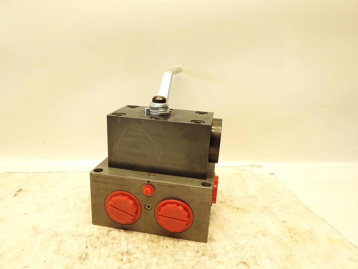 New Oem Parker ZMC-5517-001-C Hydraulic Valve Block 26-327419 Max:6,000 PSI