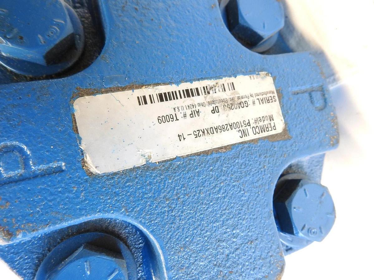 New Genuine Permco Hydraulic Gear Pump P5100A286ADXK25-14