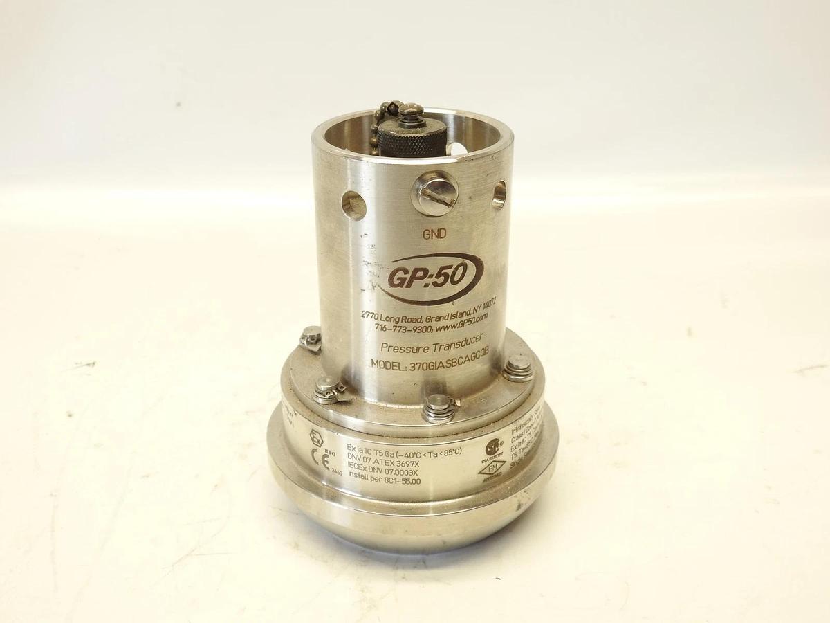 New GP:50 Weco Hammer Union Pressure Transducer Transmitter Model # 370ASBCA