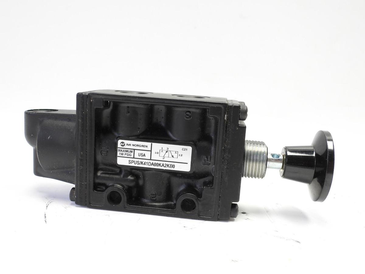 IMI NORGEN MANUAL VALVE SPUS/K41DA00KA2KB0 150 PSIG NEW
