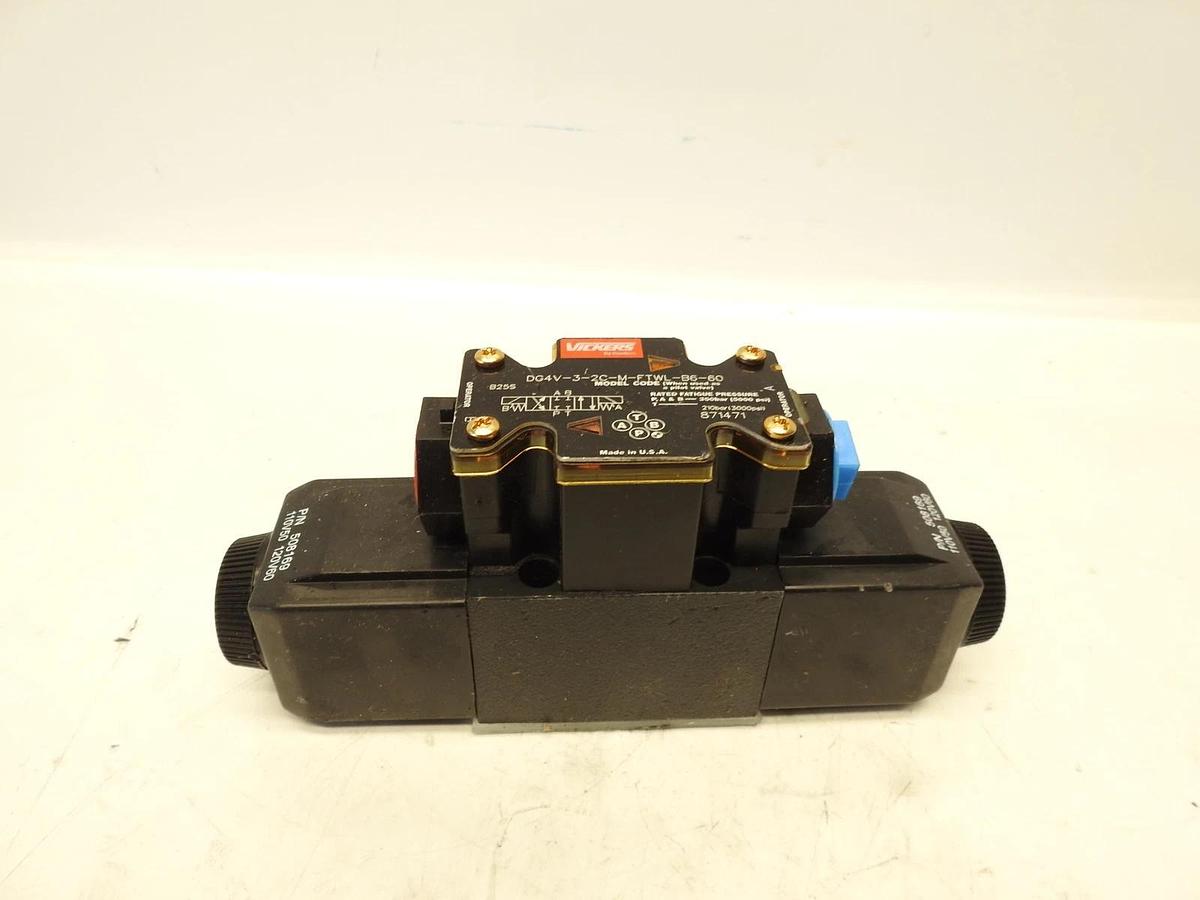 Vickers DG4V-3-2C-M-FTWL-B6-60 Directional Control Valve Eaton 871471 Solenoid