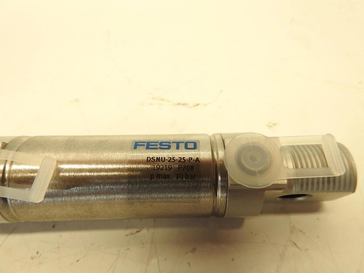 FESTO DSNU-25-25-P-A 19219 ISO Cylinder New #