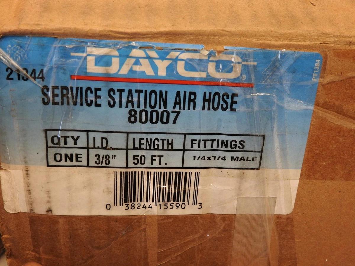 Genuine DAYCO 80007 3/8 inch x 50 ft ( 9.5mm X 15.2m ) 200PSI Service Station Ai