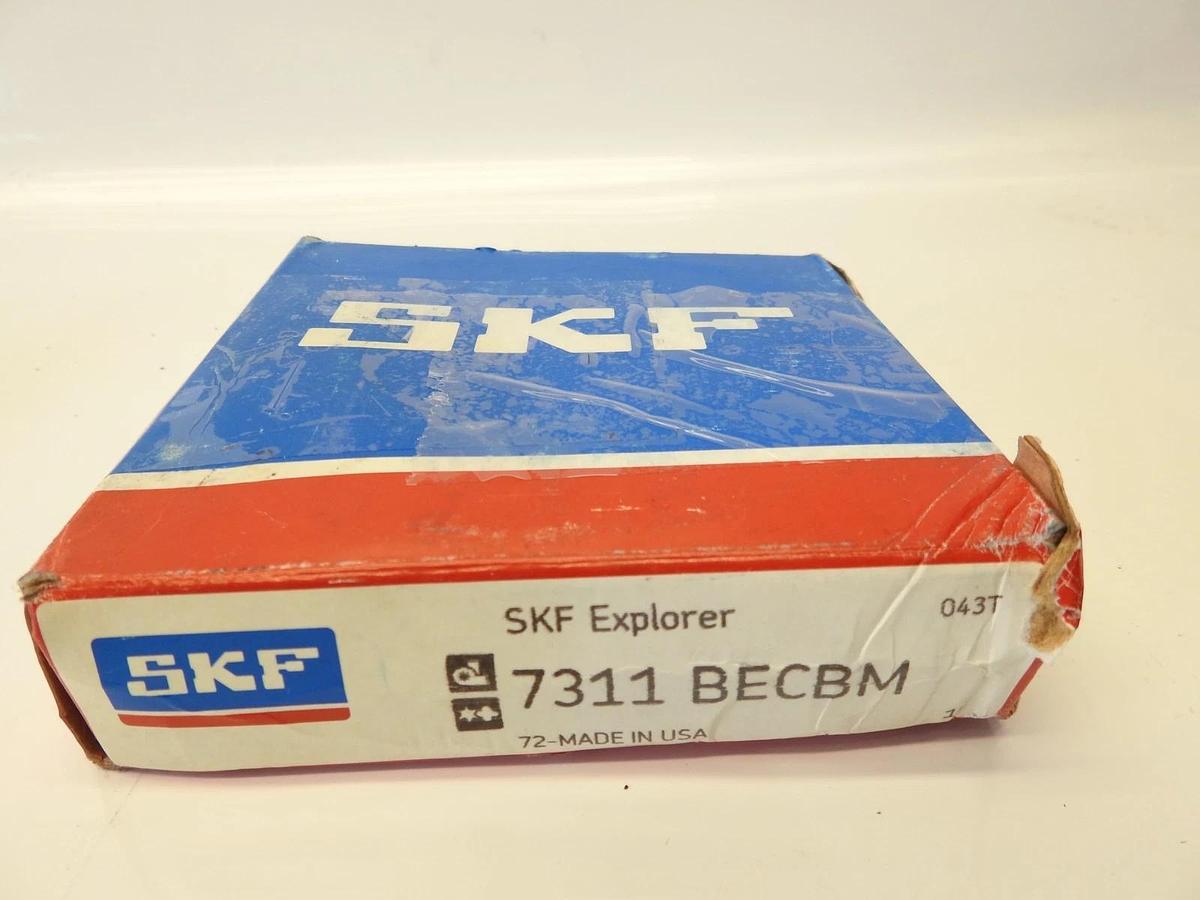 Genuine SKF 7311 BECBM Angular Contact Ball Bearing 55x120x29mm