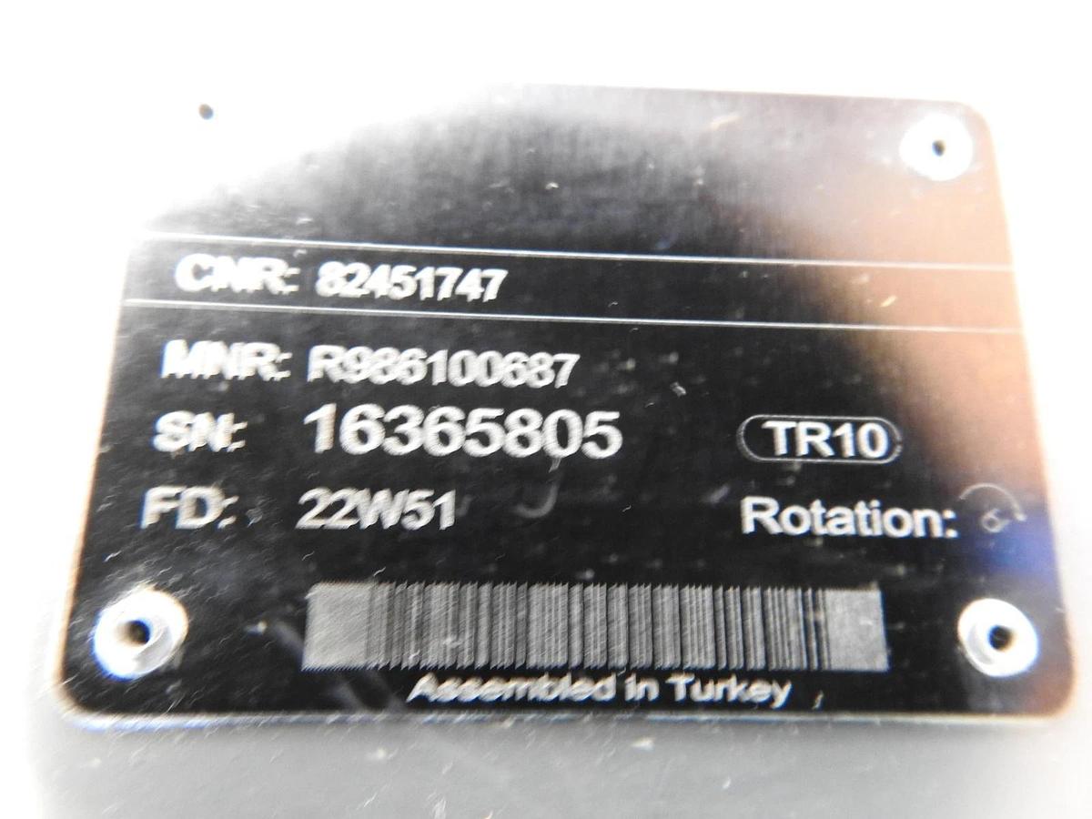 New Oem Rexroth R986100687 82451747 Piston Pump