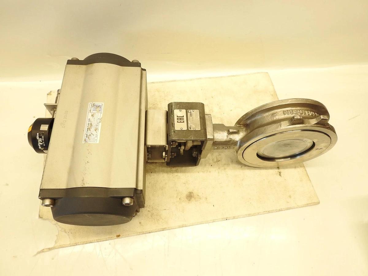 DVC 505-125 Pneumatic Actuator With Valve Danais 150 66E66A2B  9974230064B