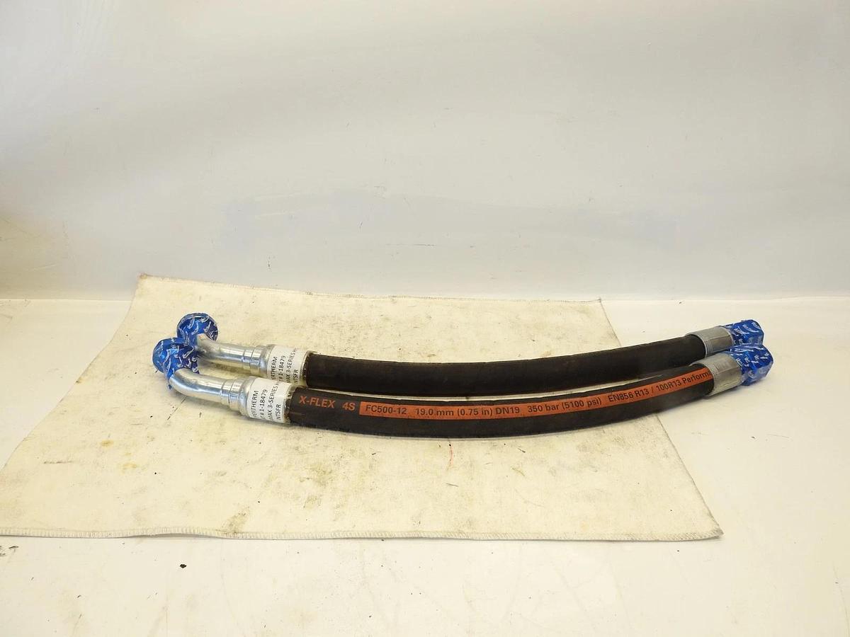 Lot Of 2 New Genuine Hypertherm 1-18479 Hydraulic Hose