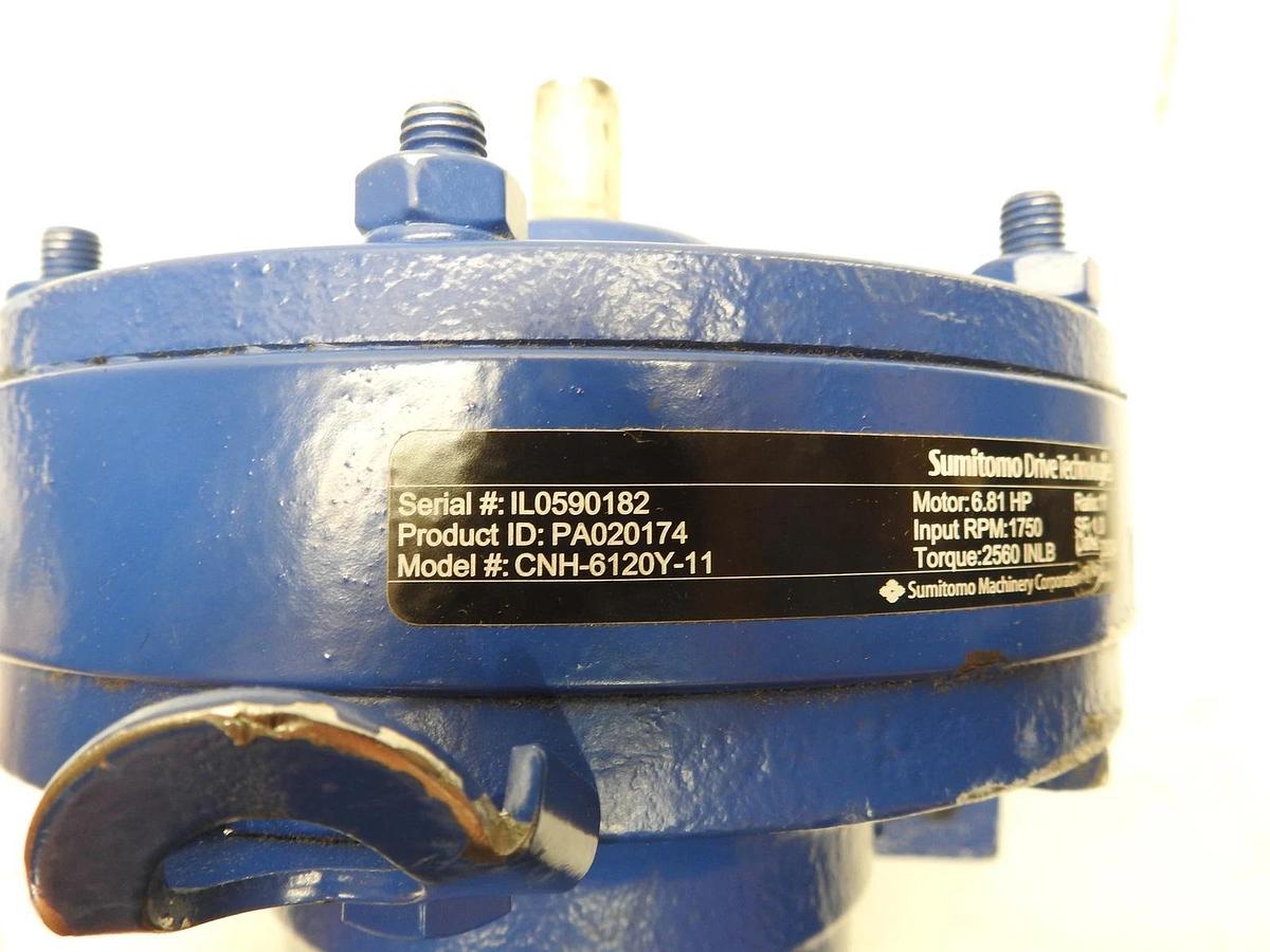 Sumitomo Drive Technologies CNH-6120Y-11 Inline Speed Reducer - 11:1 Ratio