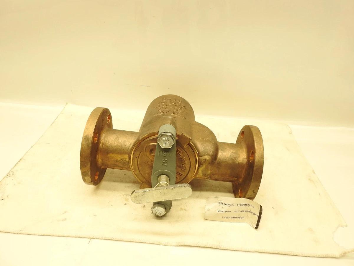 Oem Eaton Model 72 Basket Strainer St072015BF10A 1-1/2" #72 150#FF BRZ