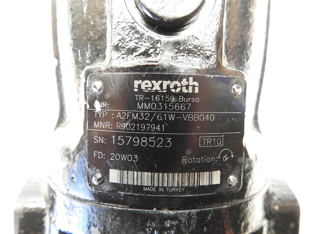 New Oem Rexroth Axial Piston Motor R902197941  A2FM32/61W-VBB040