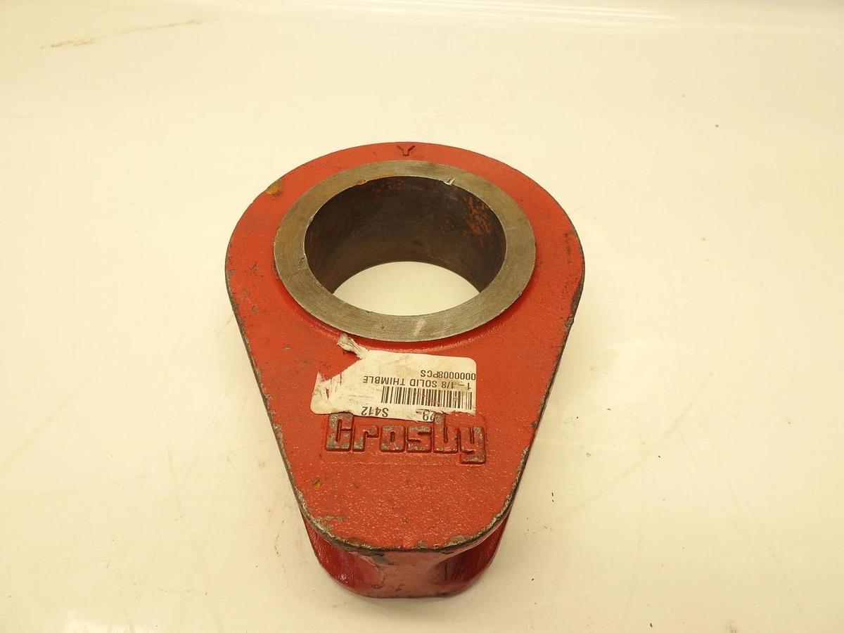 Crosby 1037149 S-412 Solid Thimble  1-1/8in dia Wire Rope