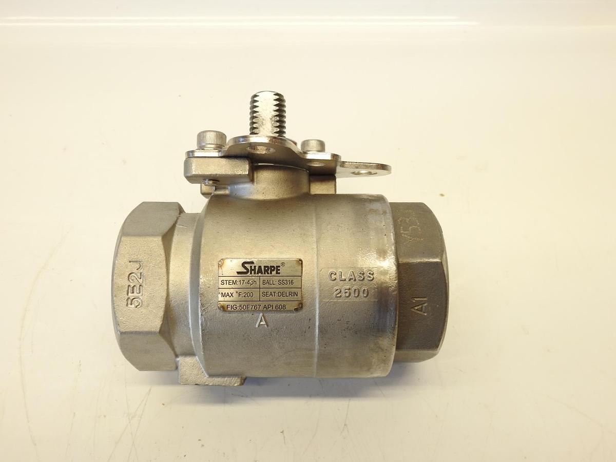New Sharpe Stainless Steel Ball Valve 50F767 1"  CF8M