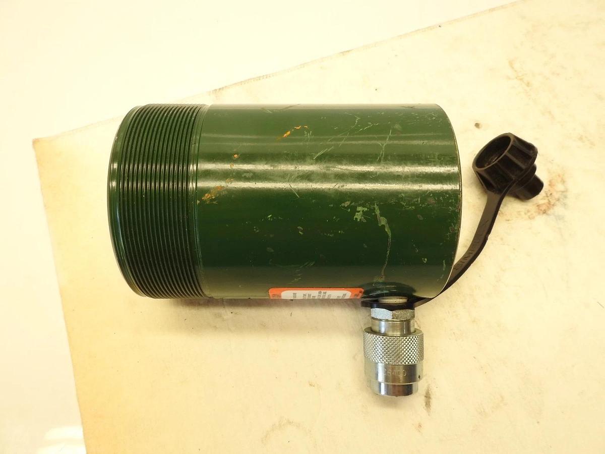 Simplex RC302A Center Hole Steel Hydraulic Cylinder, 30 Ton Capacity, 2.5 In Str