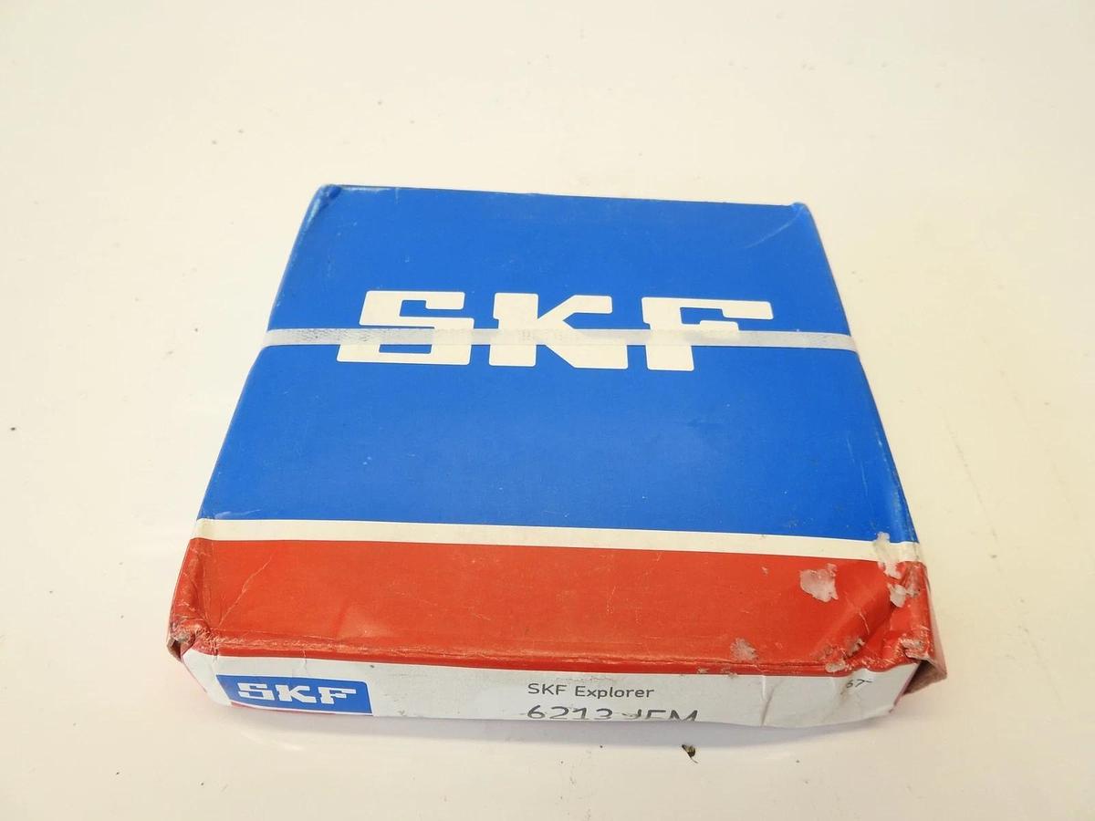 SKF 6213 JEM Ball Bearing - Round Bore, 65 mm ID, 120 mm OD, 23 mm Width, Open