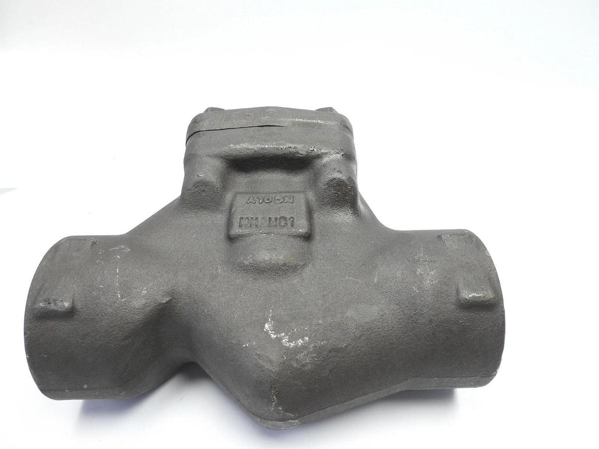 VELAN S08-2034B-02TY CLASS 800 2" WELD SOCKET PISTON CHECK VALVE A105N 1975PSI