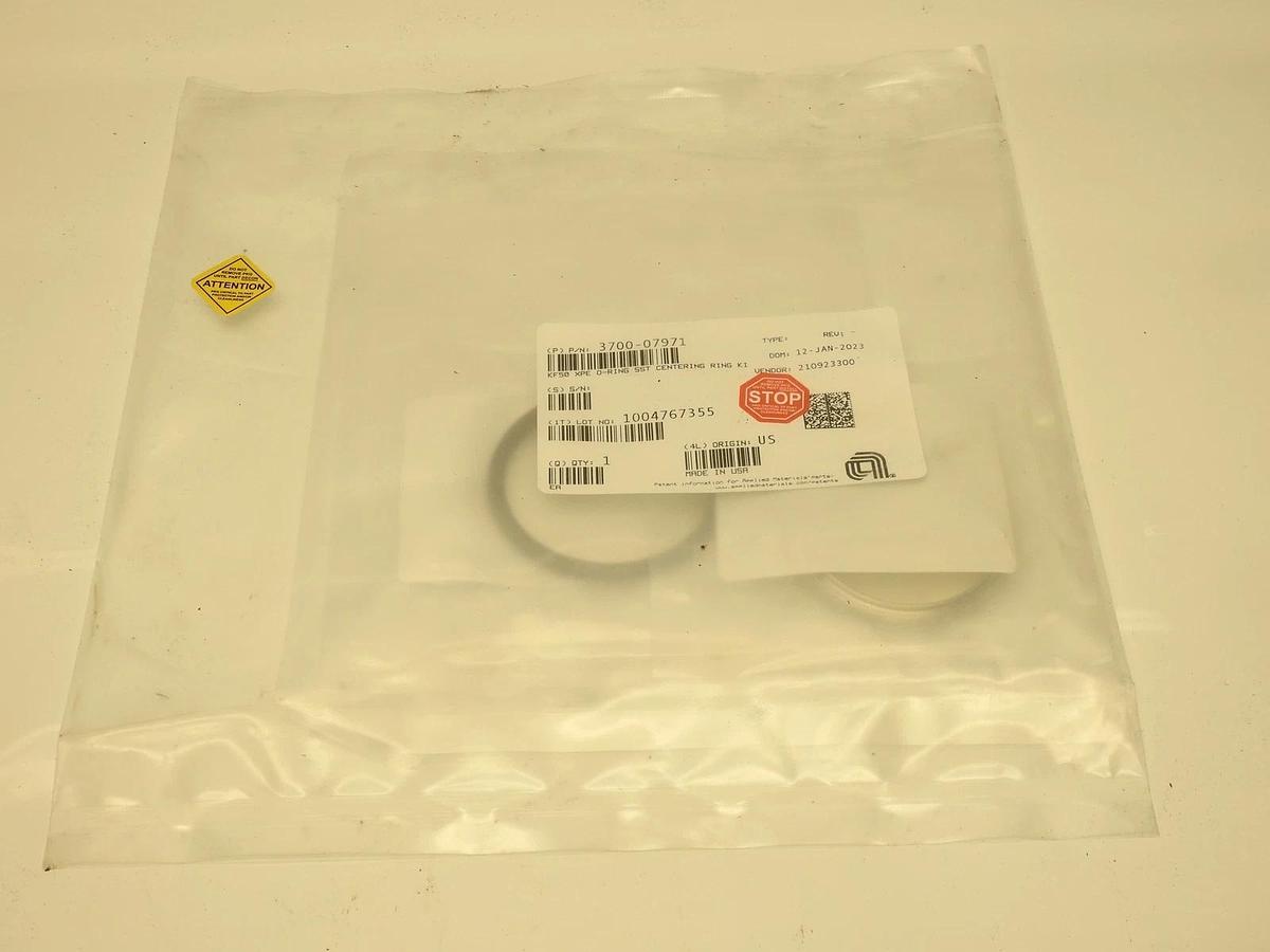 New Genuine Oem AMAT 3700-07971 Applied Material KF50 XPE O-Ring SST Centering R
