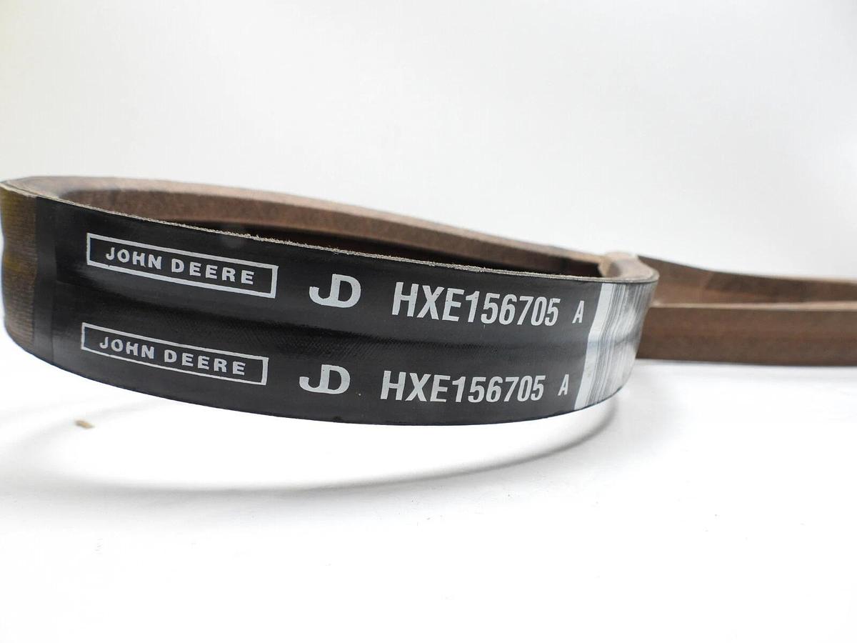 New Oem John Deere HXE156705 V-Belt, 2Hb Shoe Drive Belt