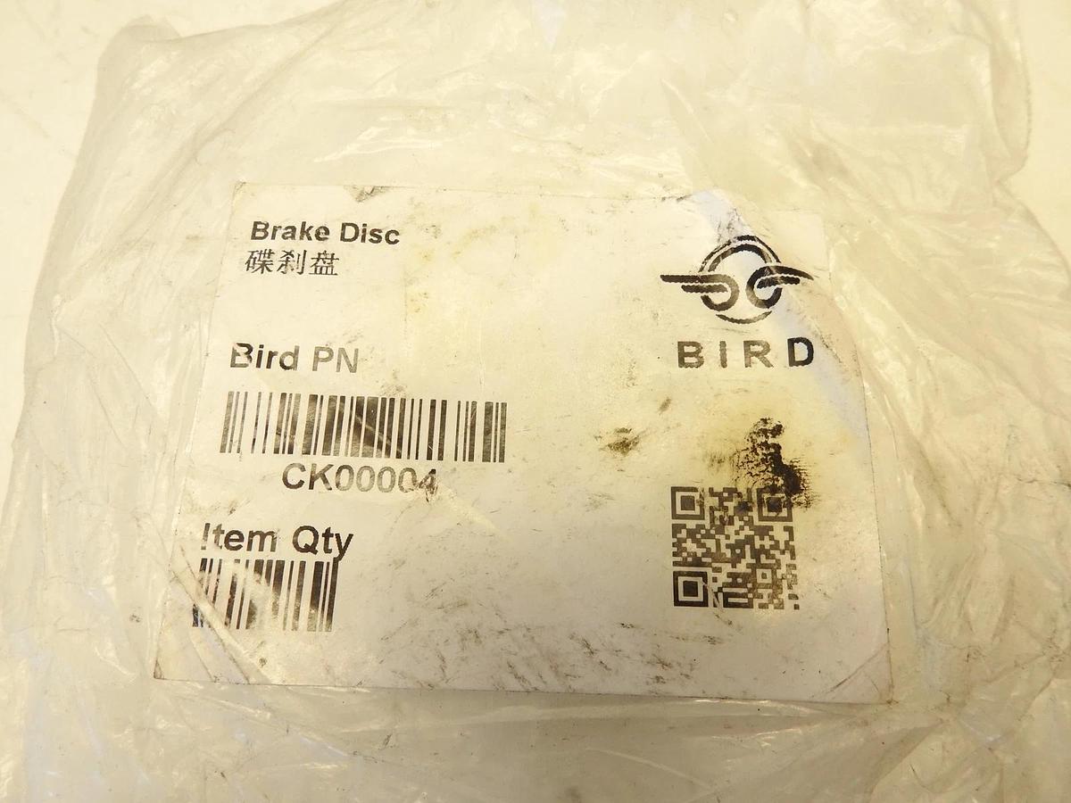 4PK New Genuine Bird Electric Scooter E-Scooter 120mm 6 Bolt Hole Brake Disc Rot