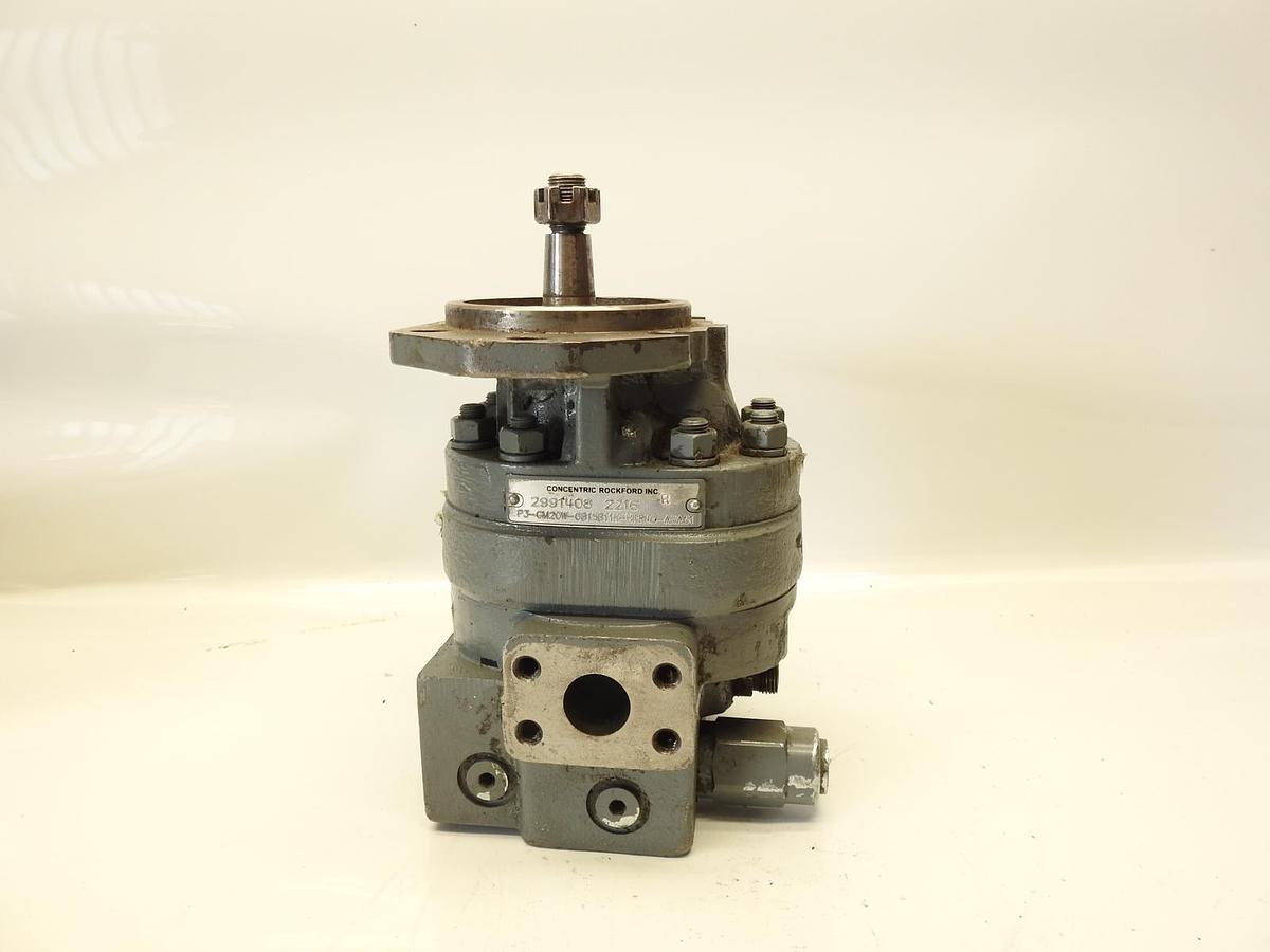 New Oem Concentric Rockford 2991408 Hydraulic Gear Pump P3-GM20W