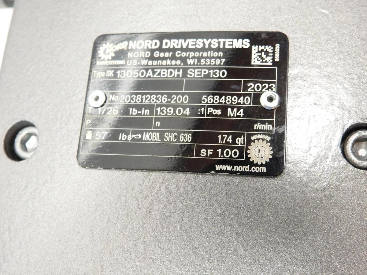 Nord Drive Systems Reducing Gear Drive 13050AZBDHSEP130 203812836-200 56848940