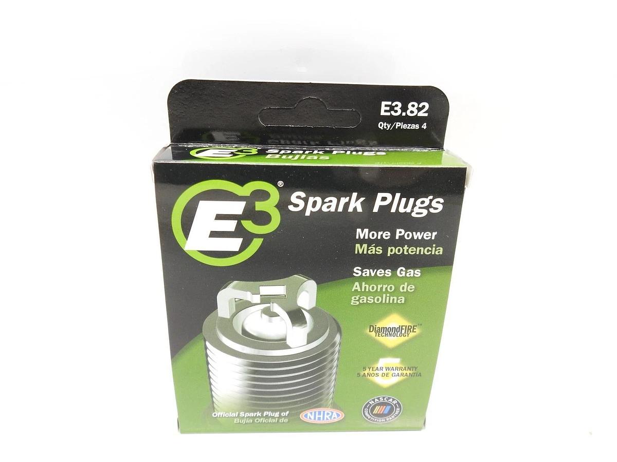 New Genuine E3 Spark Plugs E3.82 - Set of 8 Spark Plugs