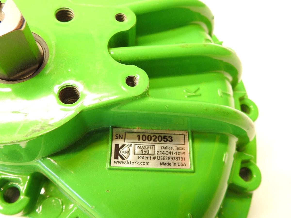 K-TORK, K1 Pneumatic Rotary Vane Actuator 150PSI, Missing Gasket & Bolts