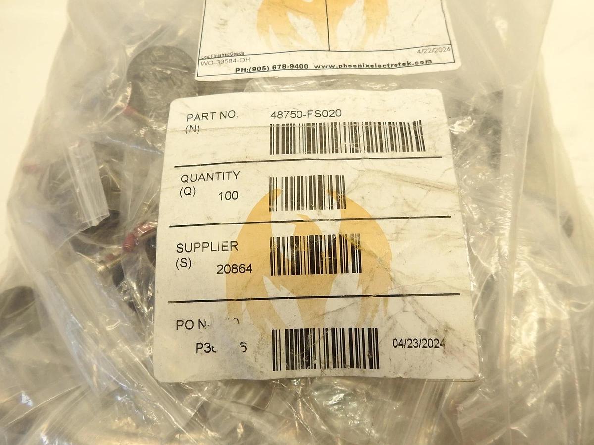 Lot Of 100 Phoenix Electrotek XE02616  48750-fs020