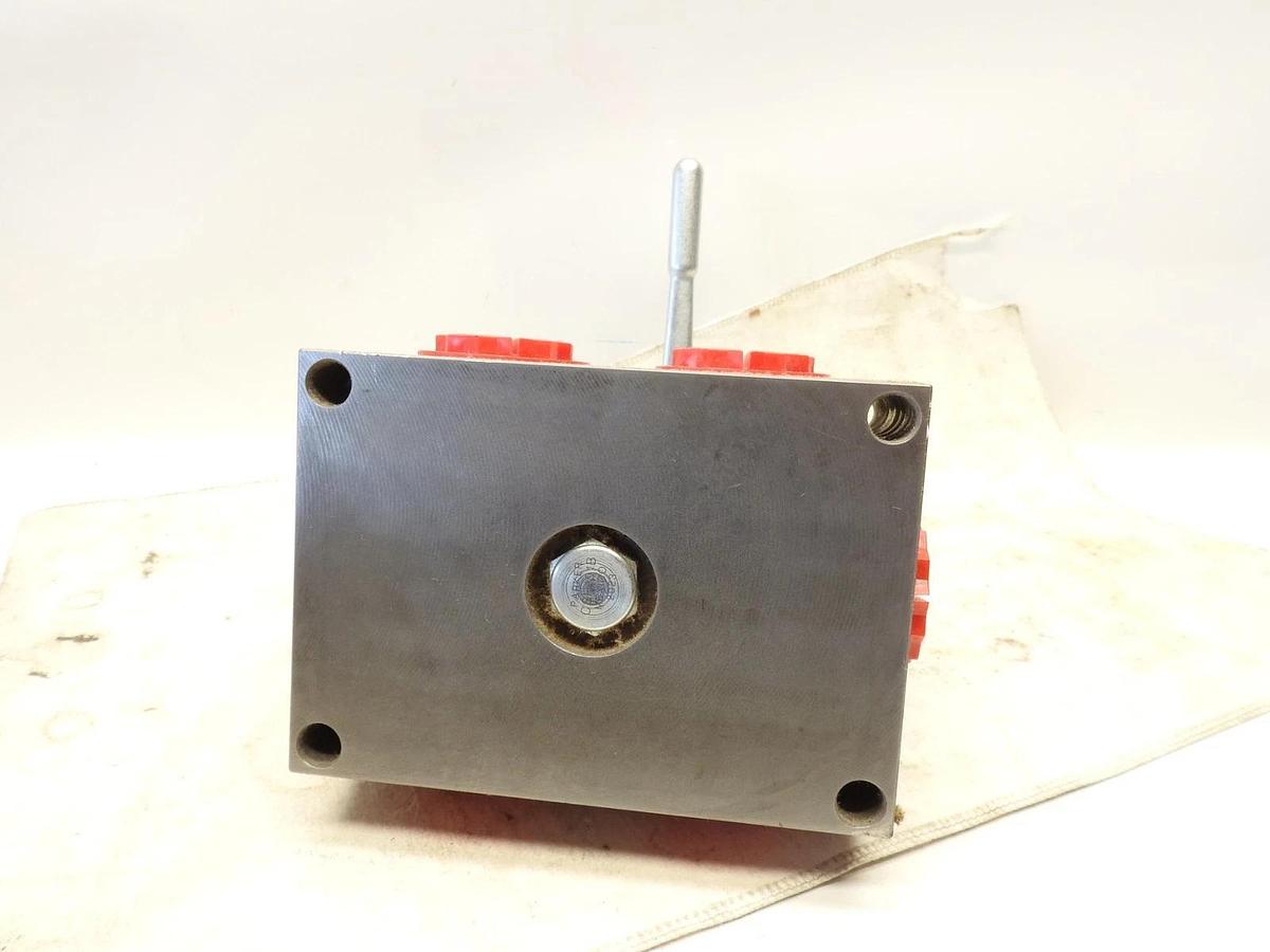 New Oem Parker ZMC-5517-001-C Hydraulic Valve Block 26-327419 Max:6,000 PSI