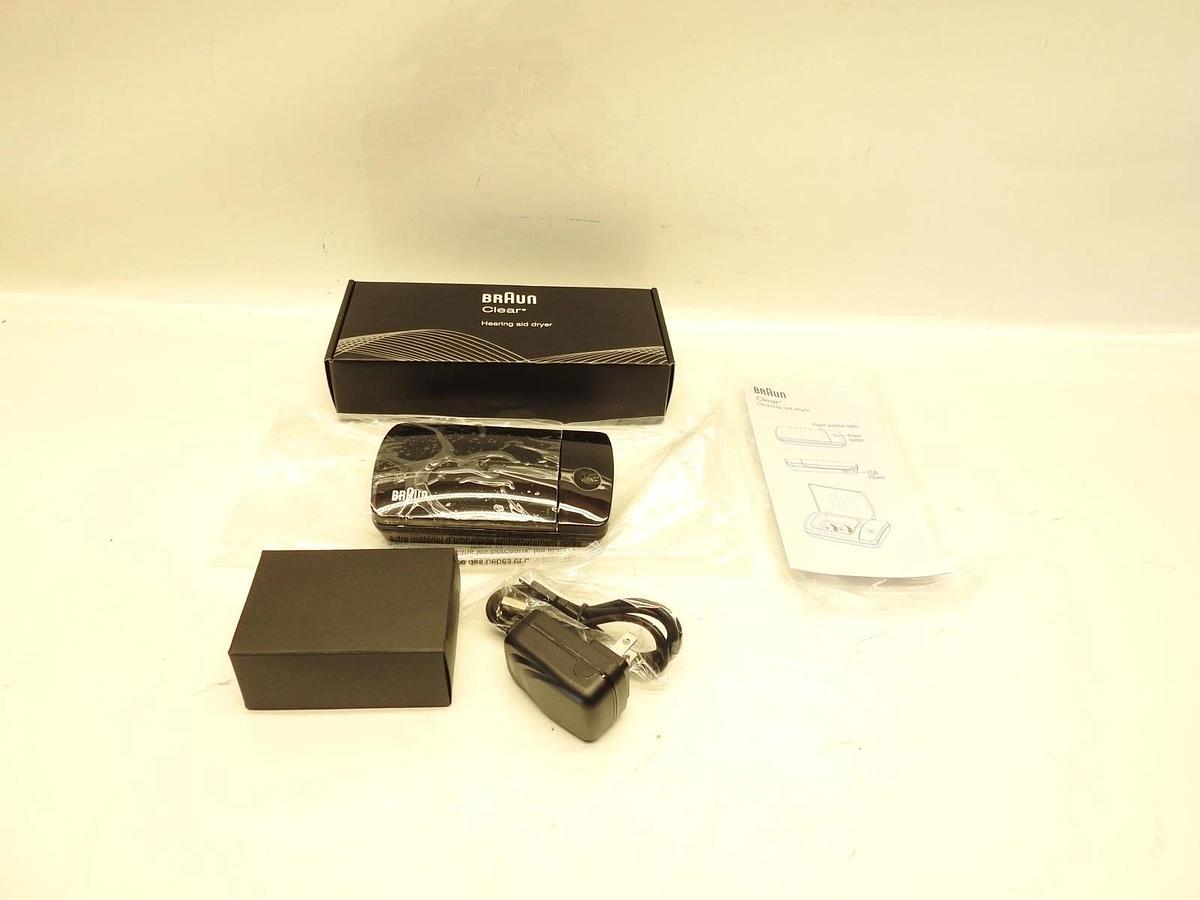 Braun Advanced Hearing Air Dryer & Dehumidifier - Energy-Efficient Care Companio