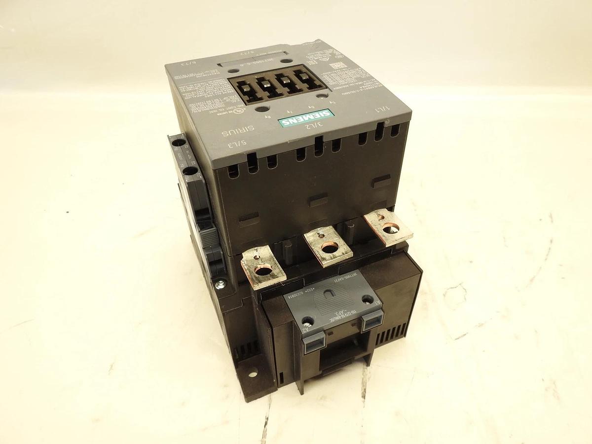 Siemens 3RT1055-6AF36 Power contactor Sirius line 3P 3PH 150A 600V 125HP @480V