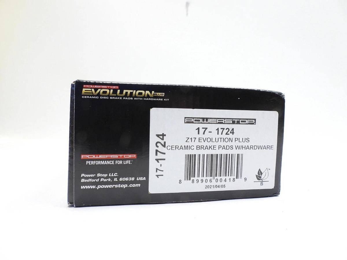 Disc Brake Pad Set-Rear Z17 Low-Dust Ceramic Brake Pads with Hardware Rear