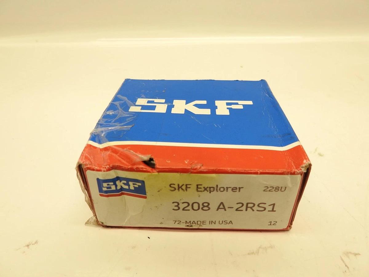 SKF ANGULAR CONTACT DOUBLE ROW BALL BEARING 3208 A-2RS1/C3