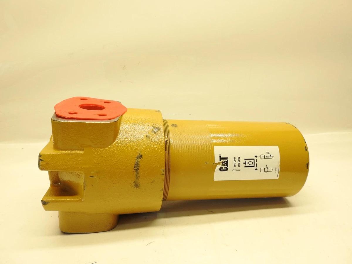 New Genuine Oem Cat 601-0861 601-0863 Engine Oil Filter And Housing
