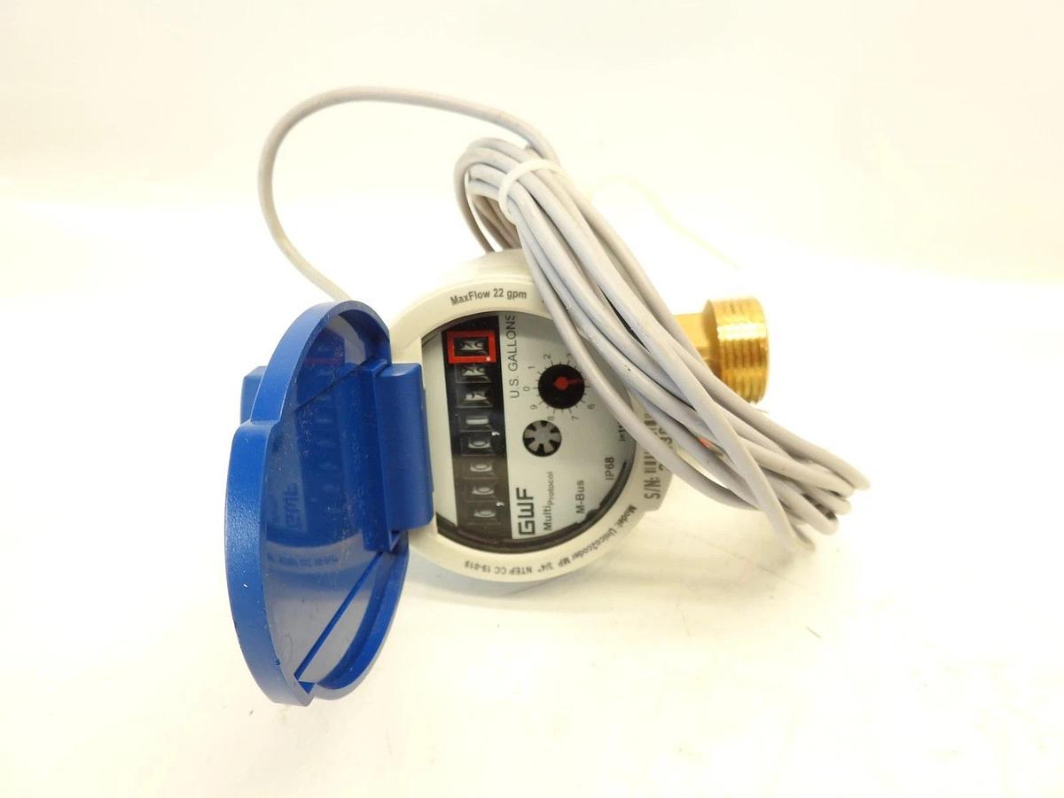 GWF Multi Protocol M-Bus Meter Unico2code MP 3/4" NTEP CC 19-019 NSF-61-G-D-Hot