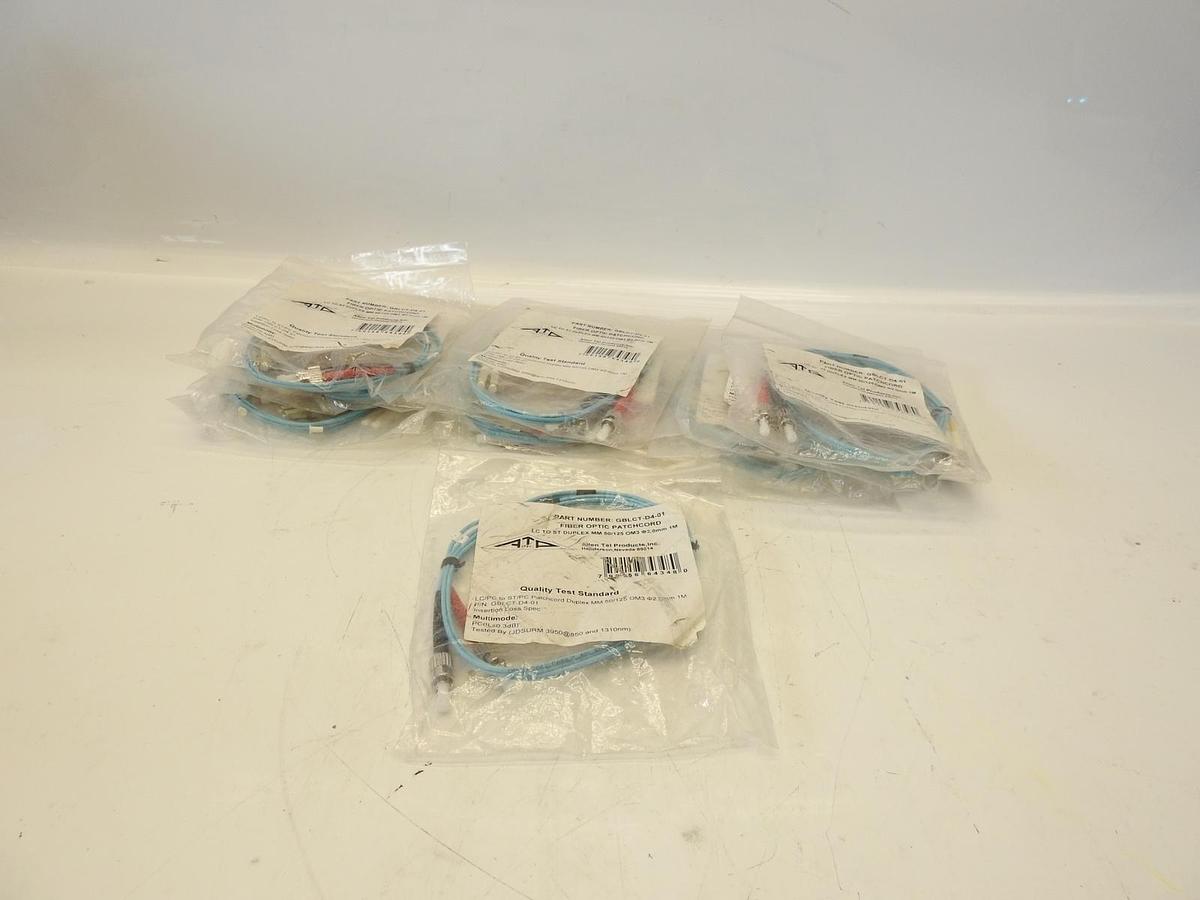 Lot Of 12 ALLEN TEL PRODUCTS GBLCT-D4-01 Fiber Optic Lot of 2 packes infinite al