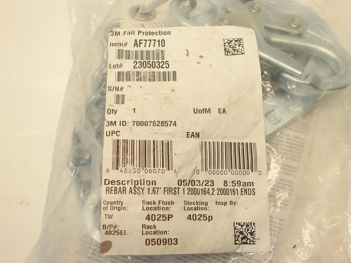 New Genuine 3M 20" Rebar Chain Assembly