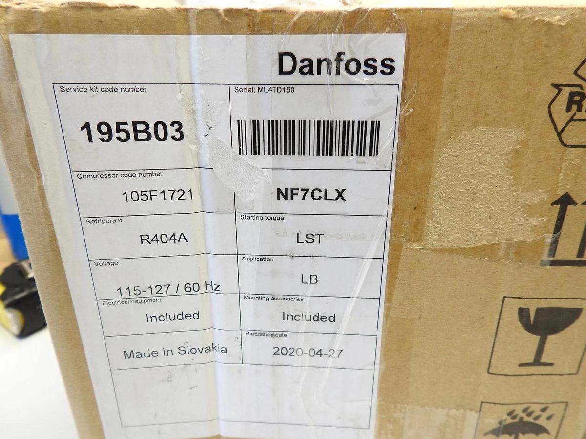 New Oem Danfoss 195B0304 Compressor Service Kit, 115V