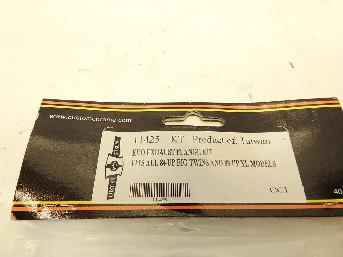 Custom Chrome 11425 Chrome exhaust flange kit