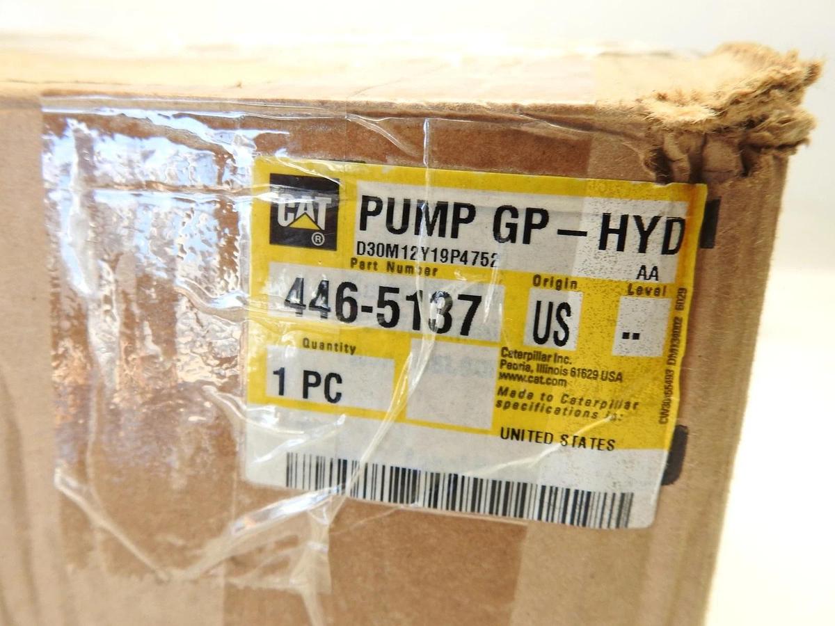 New Oem Cat 446-5137: PUMP GP-HYD Fits: D8T D8