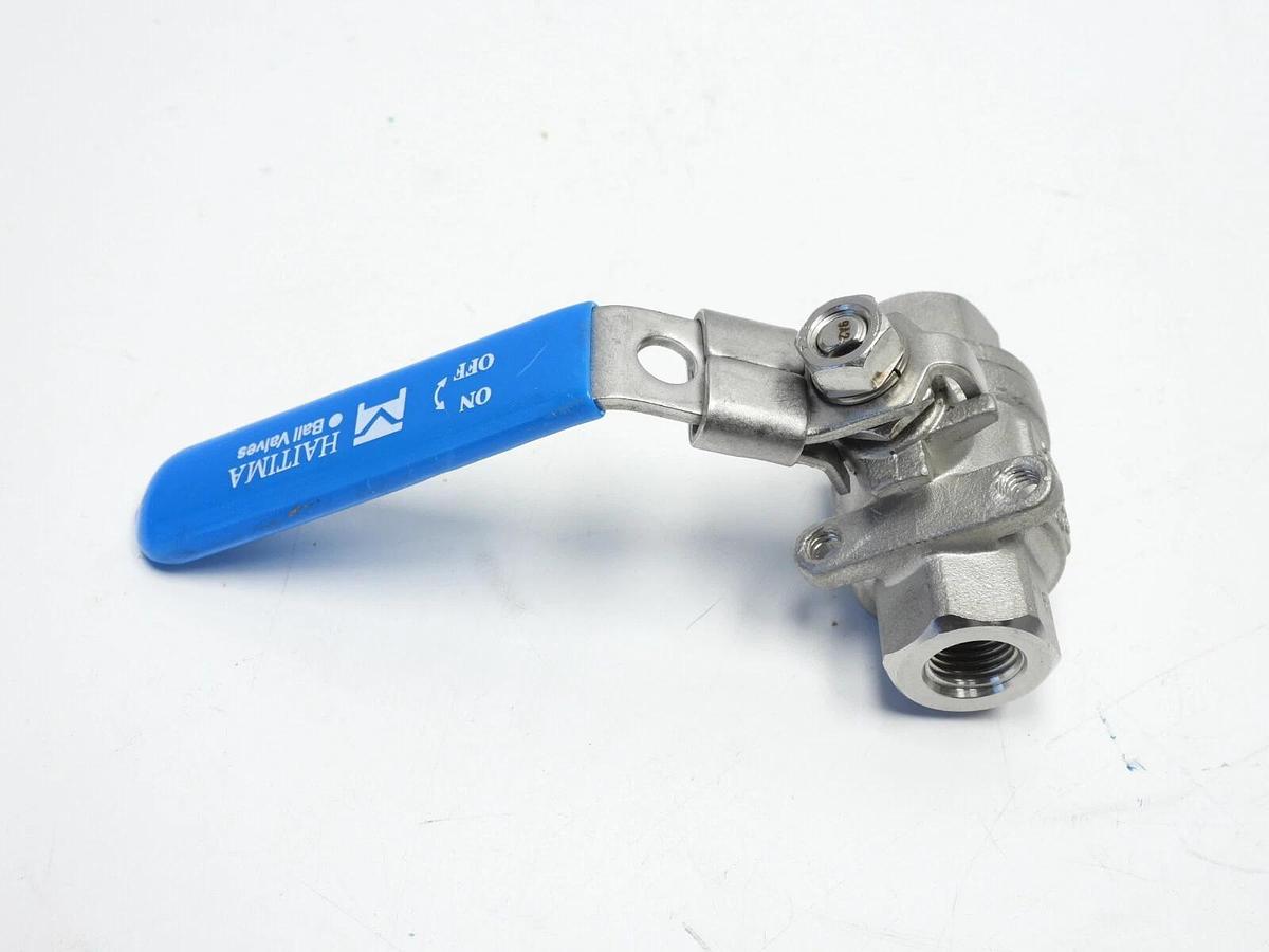Industrial 1/4"Stainless Steel Ball Valve NACE MR0175-CF8M 2000WOG