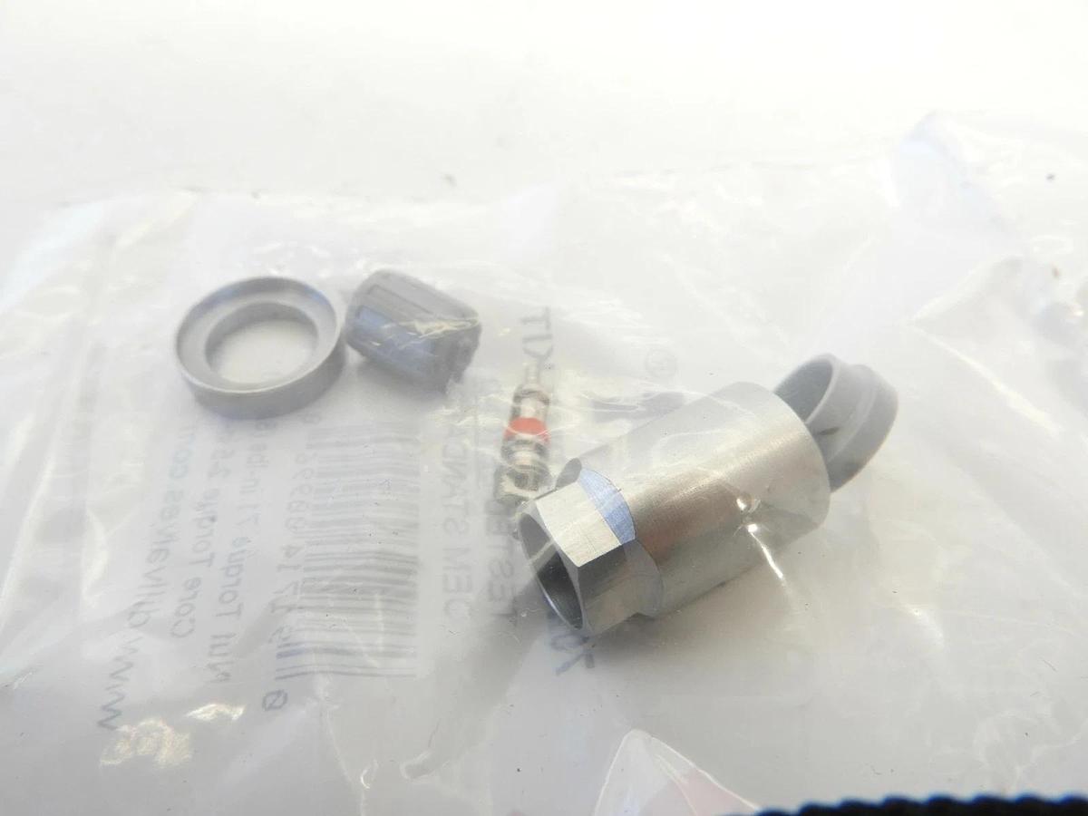 25PK TIRE PRESSURE SENSOR TPMS TPS SERVICE PACK KIT w/ NUT VALVE CORE WASHER O-R