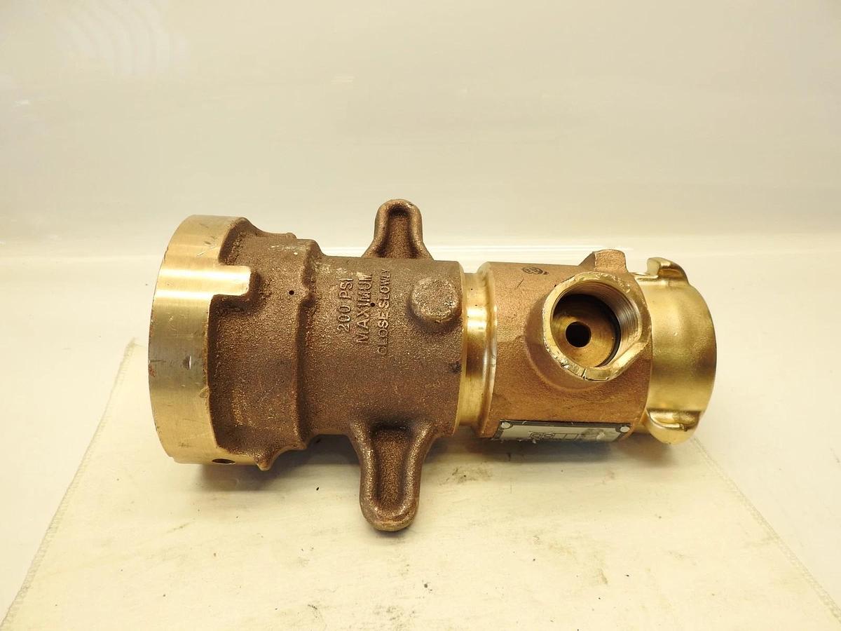 New AkroFoam Master Stream 2 1/2 NH Nozzle with Pickup Tube 4470