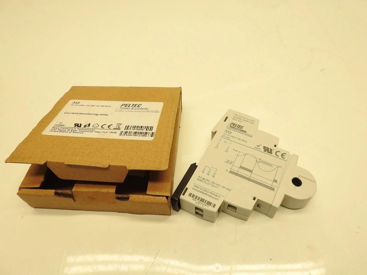 New Peltec Timers and Controls 3357-332-ND 332