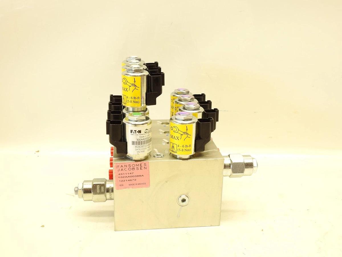 NEW OEM JACOBSEN 4311147 HYDRAULIC LIFT VALVE VALVE-LIFTD/AC