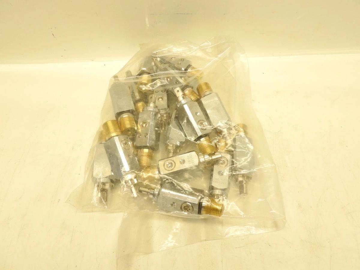 Lot OF 19 Cavagna Oxygen Cylinder Toggle Valve Sherwood CGA870 .750 UNF 3360 PSI