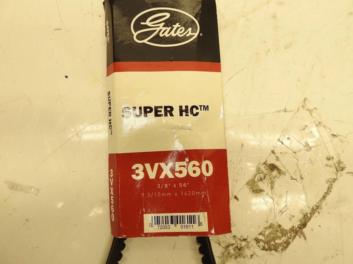 GATES Super HC POWERBAND BELT 4/3VX560 9388-4056 BRAND NEW